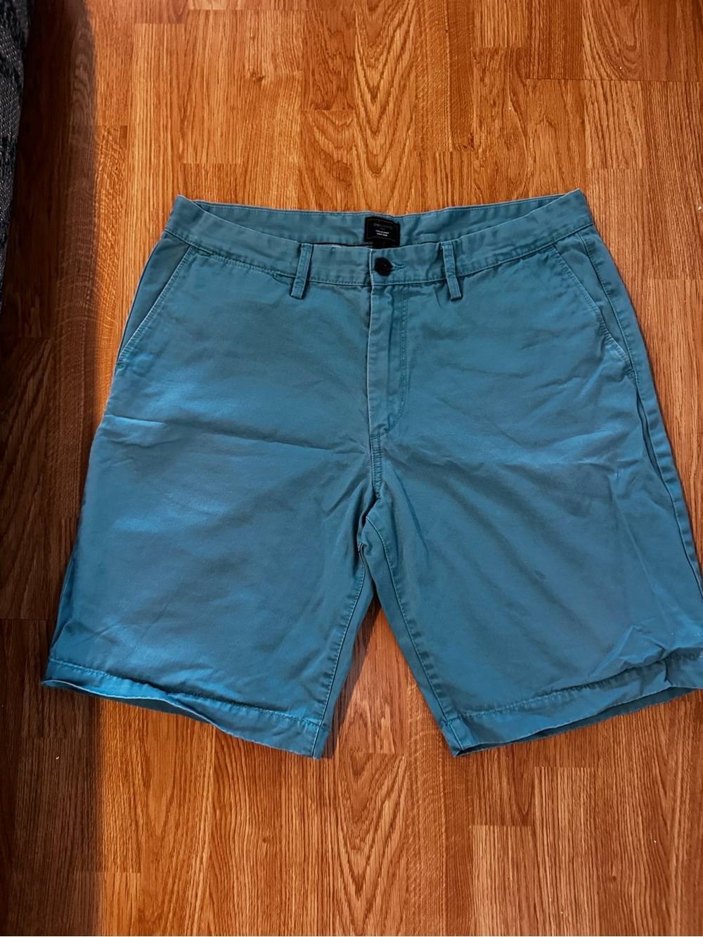 Teal Cotton Canvas GAP ”Lived In Short”